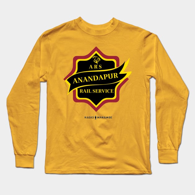 Anandapur Rail Service Long Sleeve T-Shirt by RadioHarambe